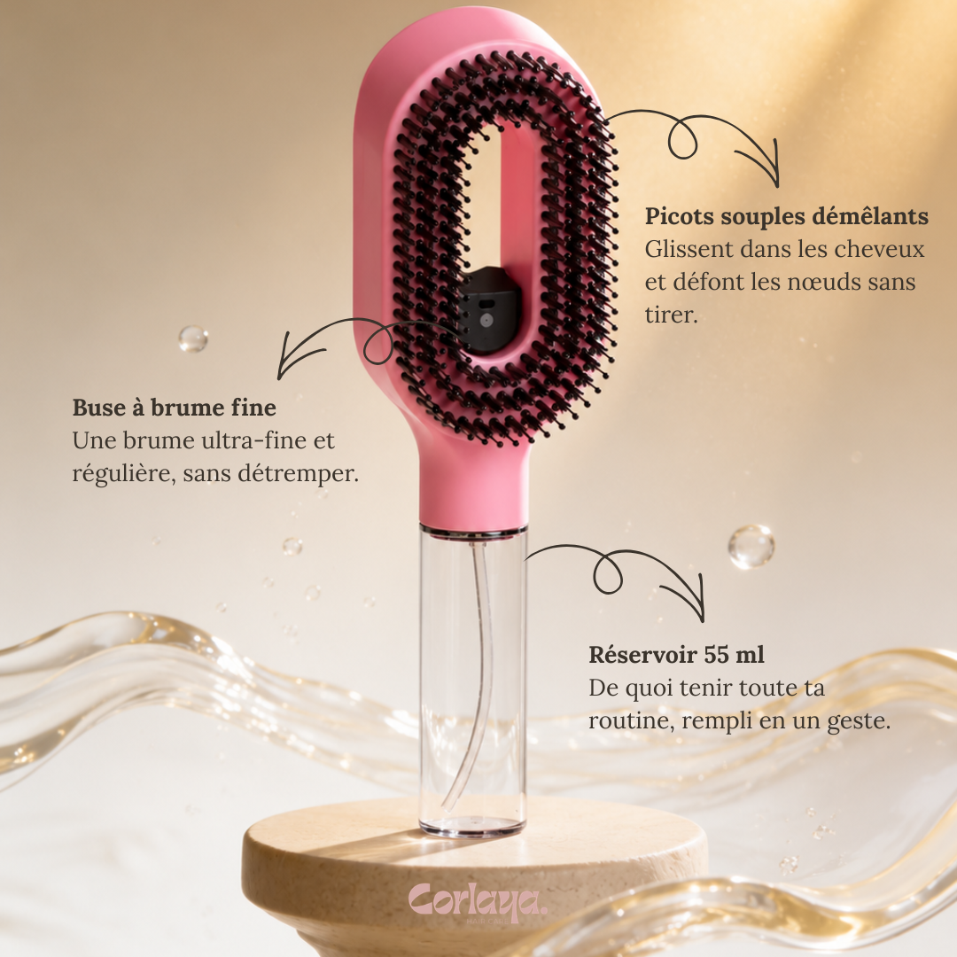 Brosse Corlaya 2-en-1